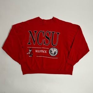 Vintage NC state sweatshirt size Large L